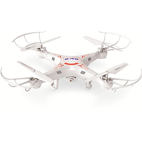 Kanzd X5C-1 2.4GHz 4CH 6 Axis RC Quadcopter with HD Camera Toy Gift (White)