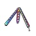 Stoundgee Rainbow Stainless Steel Blunt Practice Training Dull Tool, Strong and Durable