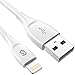 Syncwire Short Lightning Cable [8 Inches] - Ultra-Durable [Apple Mfi Certified] iPhone Charger for iPhone Xs, Max, XR, X, 8, Plus, 7, Plus, 6S, Plus, iPad Mini/Air/Pro & More - White