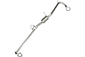 Northeastern Exhaust | Stainless Steel Resonator Pipe Compatible for Honda Accord 1998-2002 2.3L | Sedan | Free Clamp and Gaskets Included | Automotive Replacement Part