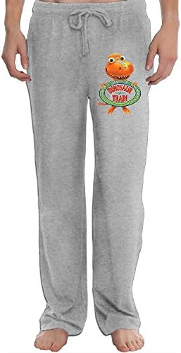 Mercy Cute Dinosaur Train Men Sweatpants XL Ash