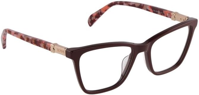 Brille mit Sehstärke für Damen Rechteckig Braun VTOB29L