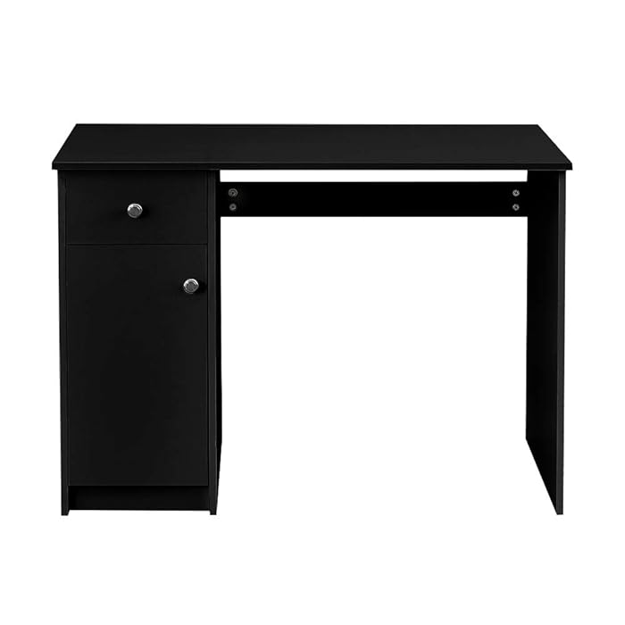 Buy Panana Computer Desk, Office Desk with Drawer and Door Study