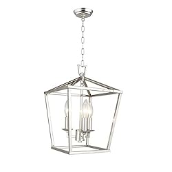 Decomust 3 Light Openwork Lantern Mini Pendant Lamp