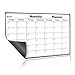 Magnetic Dry Erase Calendar for Refrigerator 16.9 by 11.8inches