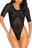 Viottis Women's Mesh Spicy Bandage Push Up Strap 2pcs Swimsuit Bathing Suit