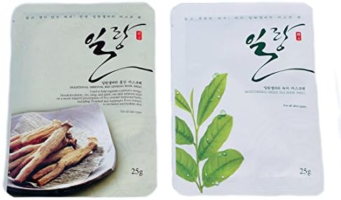 Ylang Korea Traditional Collagen Essence Full Face Facial Mask Paper Sheet Combo - 25ml Pack of 6