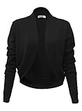 MUXXN Women's Vintage Cardigan Bolero Knitting Shrug