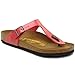 Birkenstock Gizeh Birko-Flor Sandals Size 38 Cherry