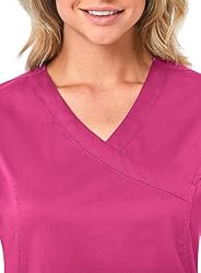 Maevn Women's Blossom Mock Wrap Top