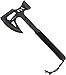 MTech USA MT-AXE14 Camping Axe, Black Stainless Steel, Cord-Wrapped Handle, 17.5-Inch Overall