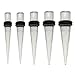 Clear Acrylic Taper/Stretcher/Expander 2 piece