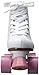 Chicago Girls Rink Roller Skates – Classic High-Top Quad Skates, Padded Ankle Collar, 54mm Urethane Wheels, Adjustable Trucks, Indoor & Outdoor