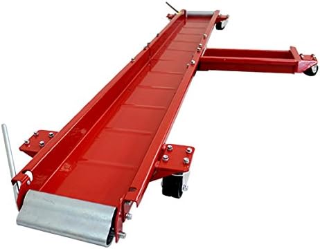 Amazon Weimall バイクドーリー 中型 大型バイク ビッグスクーター用 長さ00mm 耐荷重560kg レッド バイク工具 メンテナンス 車 バイク