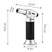 Creme Brulee Torch Butane Torch, Lifebee Culinary Torch Food Torch Refillable Adjustable Flame Lighter with Safety Lock for Creme Brulee, BBQ and Baking(Butane not included)