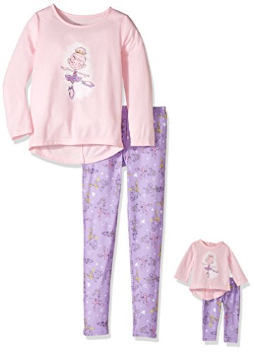 Komar Kids Big Girls' Ballerina 'Me and My Dream Doll' Set, Pink Grd Multi, 6