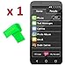 1 x Jitterbug Smart Easy-to-Use Screen Protector Guard CLEAR PRE-CUT No Cutting Require Perfect Fit + EXTREME BRAND (1 x Clear Screen Protector)