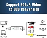 VIXLW USB Video Capture Card RCA to USB Video Converter for VHS MiniDV Hi8 DVD view 3