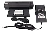 Dell E-Port Plus PR02X Docking Station (Port Replicator) w/ USB 2.0 and PA-4E 130w Power Adapter (Renewed)