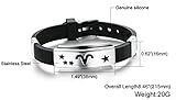 AnaZoz Jewelry His and Hers 12 Constellation Zodiac Sign Logo Charms Bracelet
