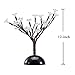 Fashionlite Natural Cherry Blossom Bonsai Tree Table Lamp,12-inch,20L,Home/Party/Festival/Christmas/Indoor Use