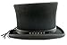 Conner Hats Steampunk Wool Top Hat -- Black X-Large