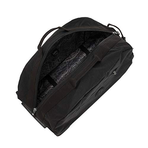 Kipling Devin On Wheels Carry On Duffle, Black Noir, One Size Pricepulse