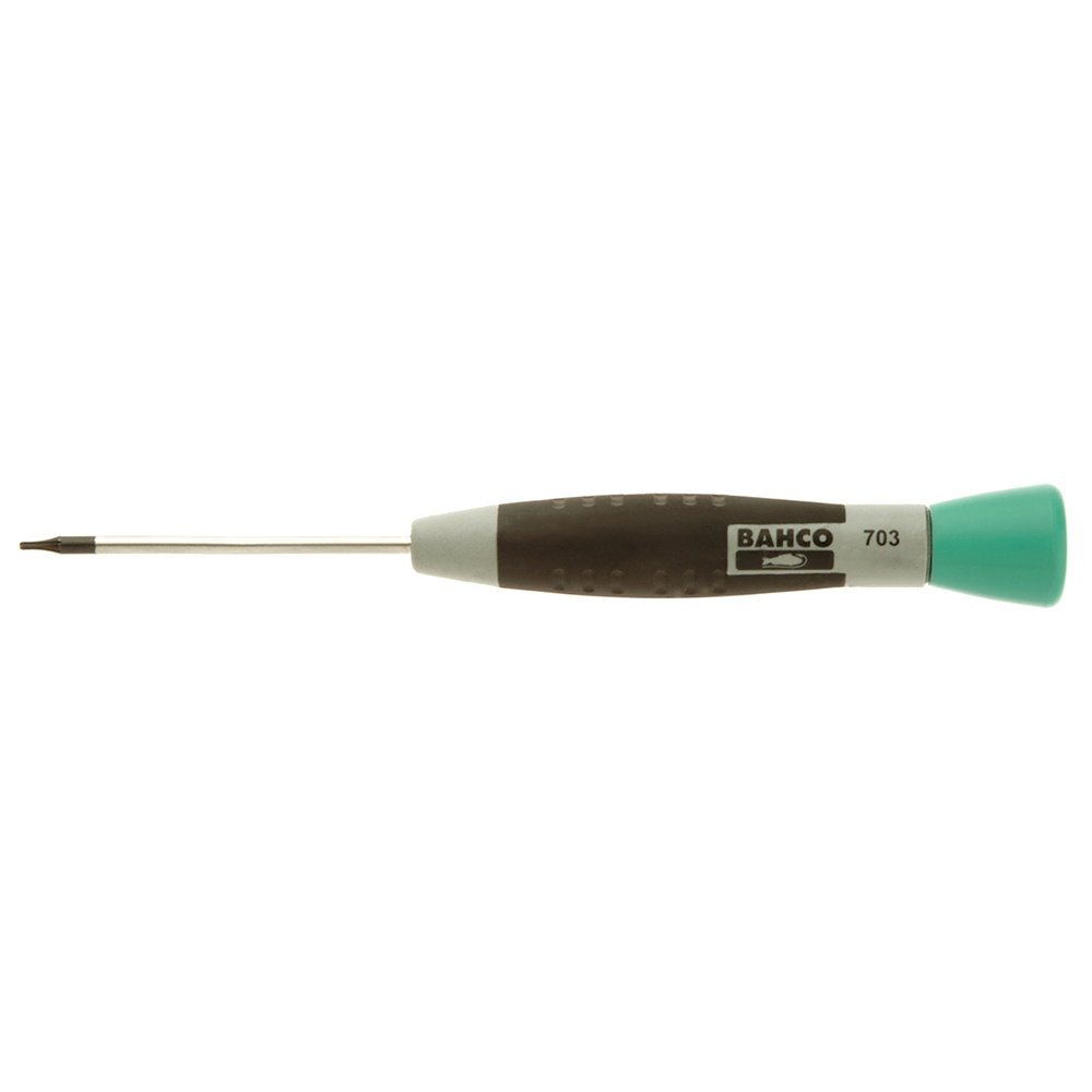 Bahco 703-6-50 Precision Torx Screwdriver, Multi-Colour, TX-6 137 mm