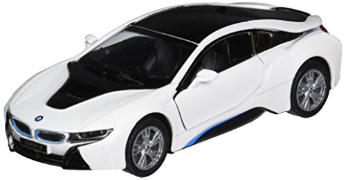 Kinsmart BMW i8 1:36 Scale Super Car, White