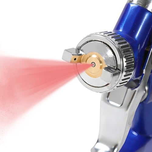 Zpana Mini Car HVLP Spray Gun, Vehicle Gravity Feed Air Paint Sprayer photo 11