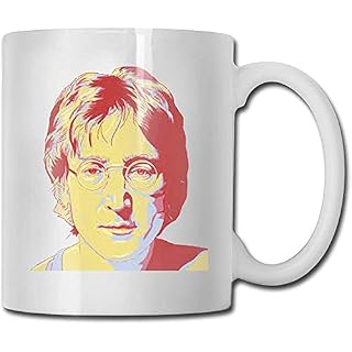 Tasses John Lennon Design de haute qualité Mode Tasse à café Tee Cup Blanc - Les Beatles, Paul McCartney, John Lennon, RIngo Starr, George Harrison
