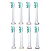 Toothbrush Heads Compatible with Philips Sonicare/Flexcare/Diamond Clean, 8 count