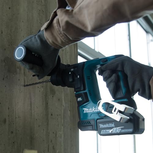 Makita DHR171Z Li-ion LXT Brushless Rotary Hammer, 18 V, Blue, 17 mm