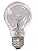 Vetlo Lighting A19/CL/RS-6PK 100 Watt Incandescent A19 Rough Service Bulb, Clear, 6 Pack