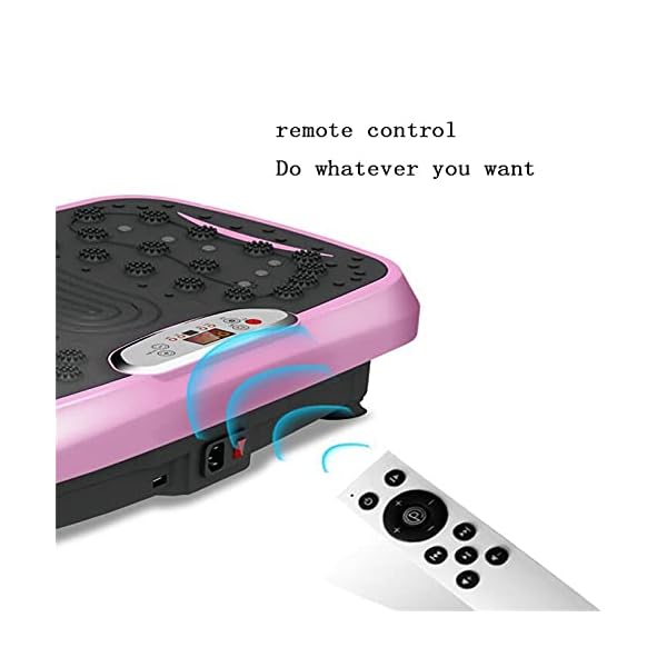 Vibration-Exercise-Machine-Vibration-Plate-4D-With-Bluetooth-Speaker-6-Program-Modes-Remote-Control-Vibrating-Home-Power-Plate-Fitness-Trainer-For-Weight-LosColorPink-Vibration-Exercise-Machine Vibration Exercise Machine, Vibration Plate 4D With Bluetooth Speaker, 6 Program Modes, Remote Control, Vibrating Home Power Plate Fitness Trainer For Weight Los(Color:Pink Vibration Exercise Machine)