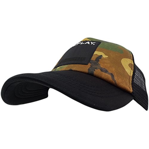 Replay Camo Camouflage Baseball Cap With Mesh Back Cap/Headwear - 4156.1178