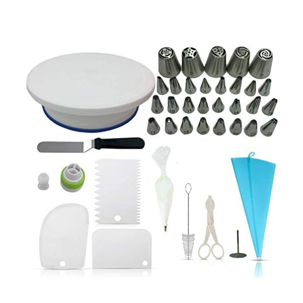 Cake Decorating Suppliers (60 Pieces Plastic Set) - Image 3
