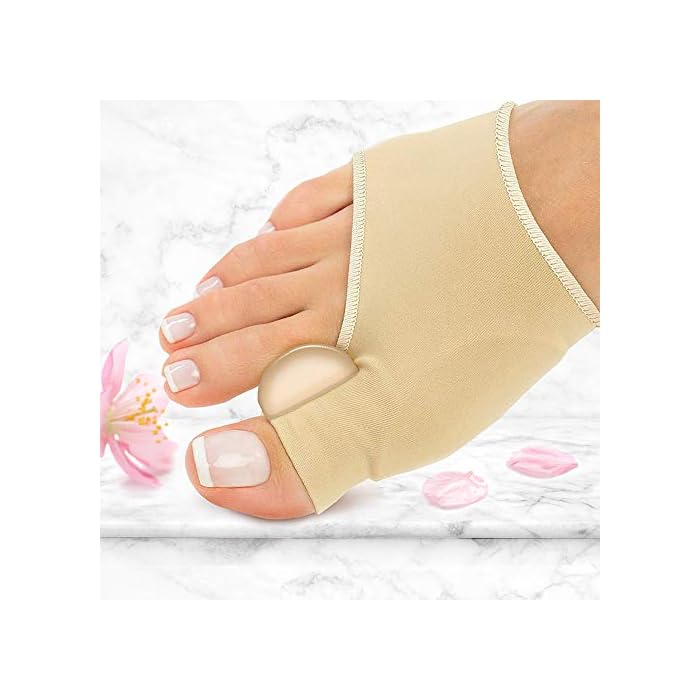 PediDoc™ Bunion Corrector – Bunion Relief Sleeves Bunion Pads Brace Cushions for Women Toe Straightener with Gel Toe…