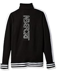 new balance Niñas 1 4 cierre de cremallera Pullover parte superior