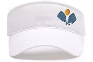 AIMASTZ Embroidered Adjustable Pickleball Visor, Pickleball Sports Hat for Men Women,Gifts for Pickleball Lovers