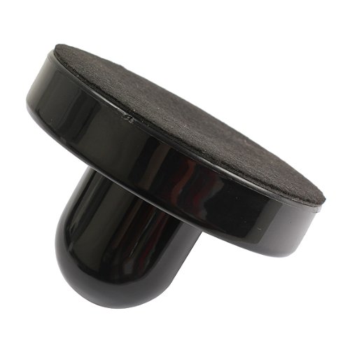 WinnerEco Set of 1 Air Hockey Pusher and Air Hockey Puck Pushers Goal Handles Paddles Replacement for Game Tables, Equipment, Accessories, Black