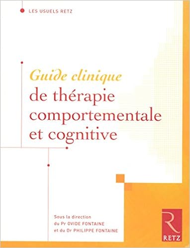Amazonfr Guide Clinique De Thérapie Comportementale Et - 