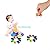 5PCS Kids Children Boy Toy Transparent Racing Pull Back Cars Xmas Party Gift Set
