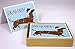 Dachshund Spread Cheer Holiday Embellished Notecards