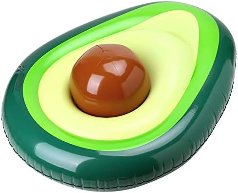 OVOV Avocado Pool Float Giant Inflatable Floatie Lounge Raft for Kids & Adults Summer Pool Party Toys