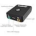 Cootway Bluetooth Transmitter Receiver, 2 in 1 Wireless Audio Adapter Car Kit With 3.5mm Audio/RCA Cables Connected to 2 Bluetooth Headphones/Speakers Simultaneously & TV (Without Disturb families)