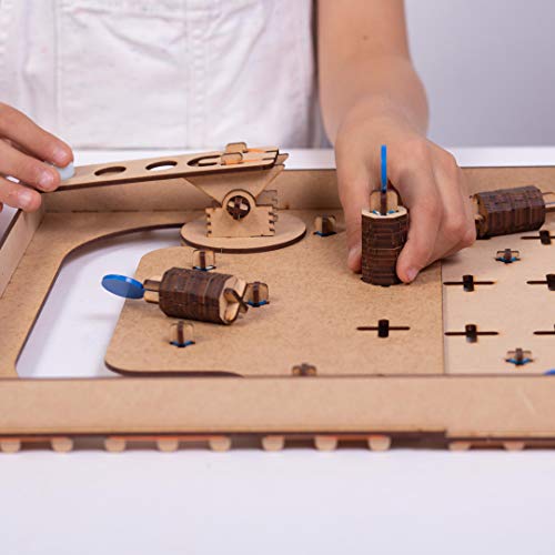 image for Smartivity Knock 'Em Rock 'Em Kubbs , STEM Learning Toys, Creative Con