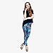 JINKAIJIA Women's Regular Size and Large Size Fashion Designs Digital 3D Printed Leggings (DDK009-1, Night Owl)