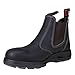 Redback Men's Safety Bobcat USBOK DARK BROWN Elastic Sided Steel Toe Leather Work Boot