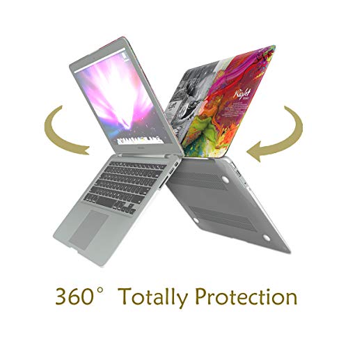 Laptop Case,MacBook Case Left and Right Brain Hard Shell Cover, Keyboard Cover, Screen Protector for MacBook Air 13.3 Inch A1369/A1466 Models - Thumbnail 3